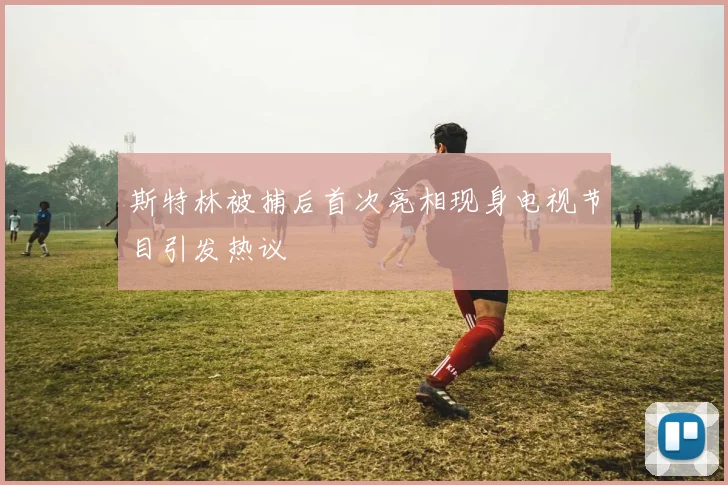 斯特林被捕后首次亮相现身电视节目引发热议